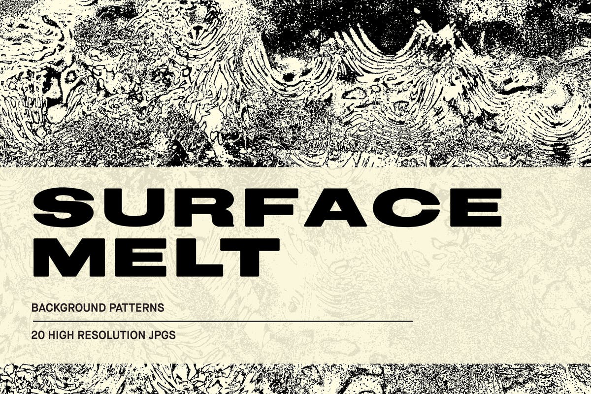 20款高分辨率表面熔化抽象纹理 Surface Melt – Abstract Textures插图