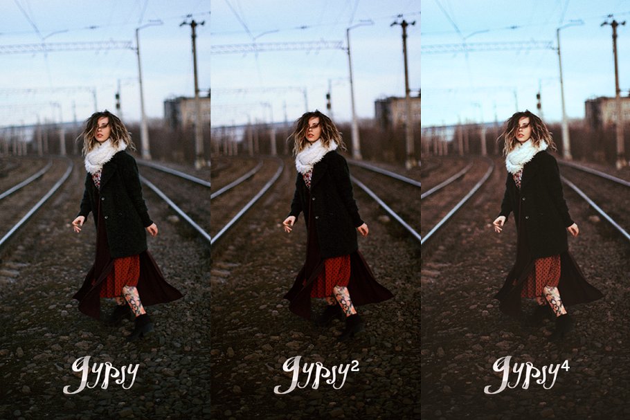 人像摄影后期效果处理PS动作 Gypsy – Indie Portrait PS Actions插图(6)