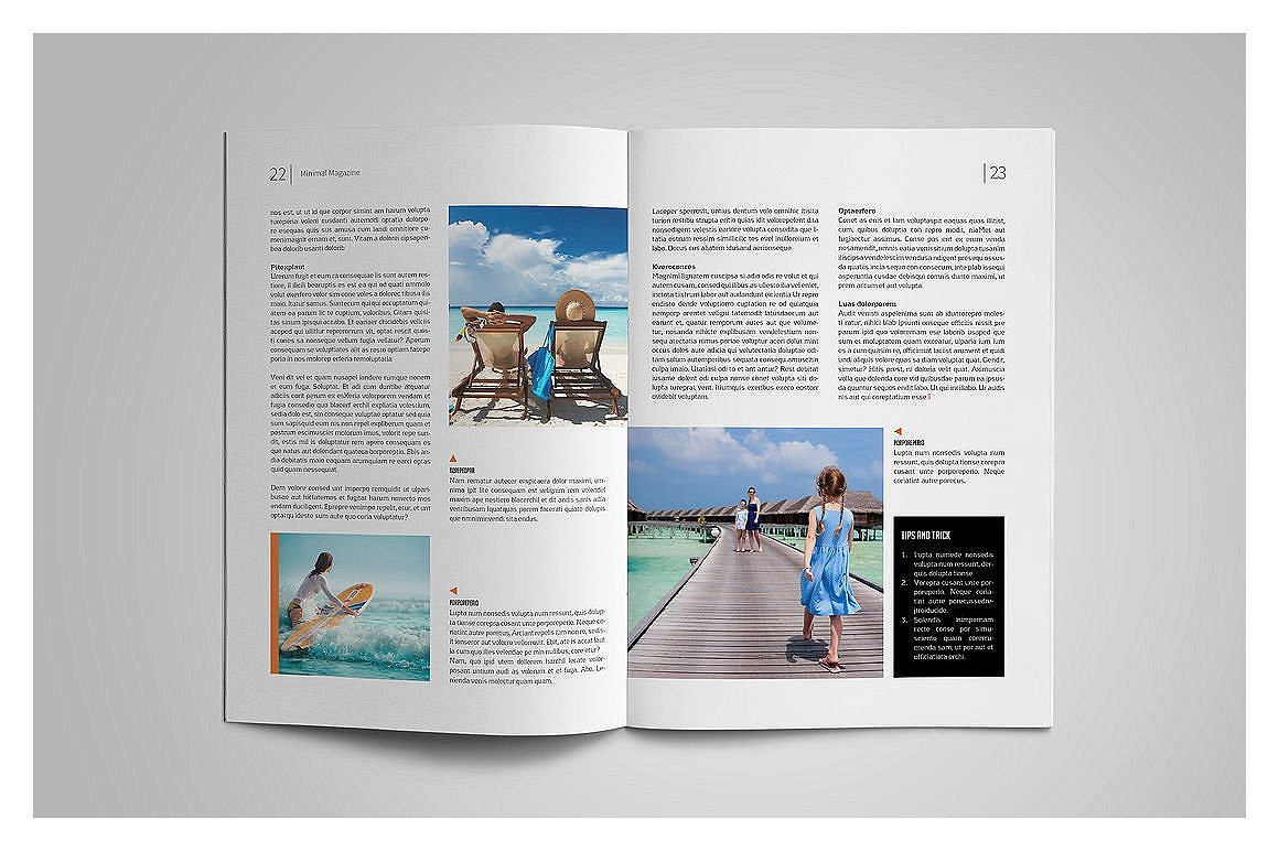 专业、整洁、现代的30页杂志画册模板插图(10)