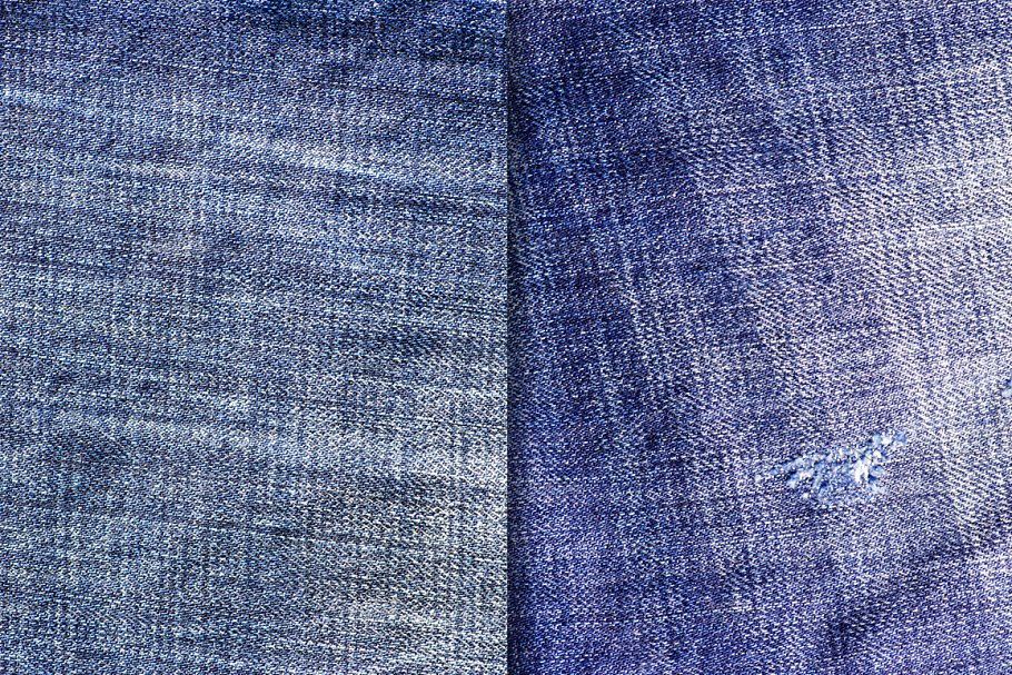 高清分辨率蓝色牛仔裤牛仔布纹理 High-Res Blue Jean Denim Textures插图(5)