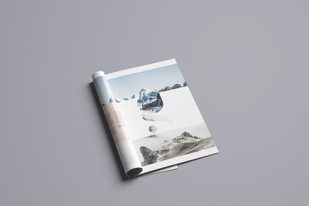 A4企业介绍宣传册样机模板 A4 Brochure Mockup插图(12)