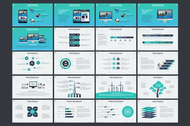 互联网项目路演项目营销规划PPT模板下载 Slidewerk – Marketing Powerpoint Template插图(2)