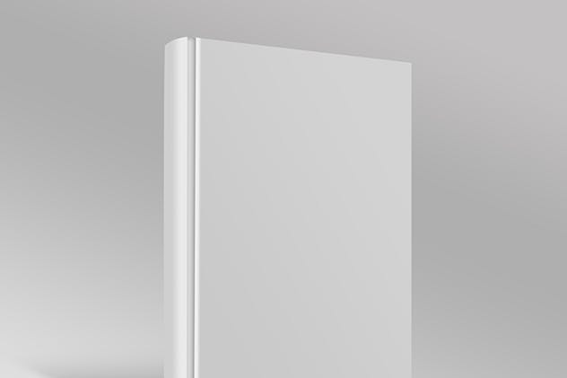 硬封精装图书样机模板 ID Book Mock-Up Photorealistic插图(10)