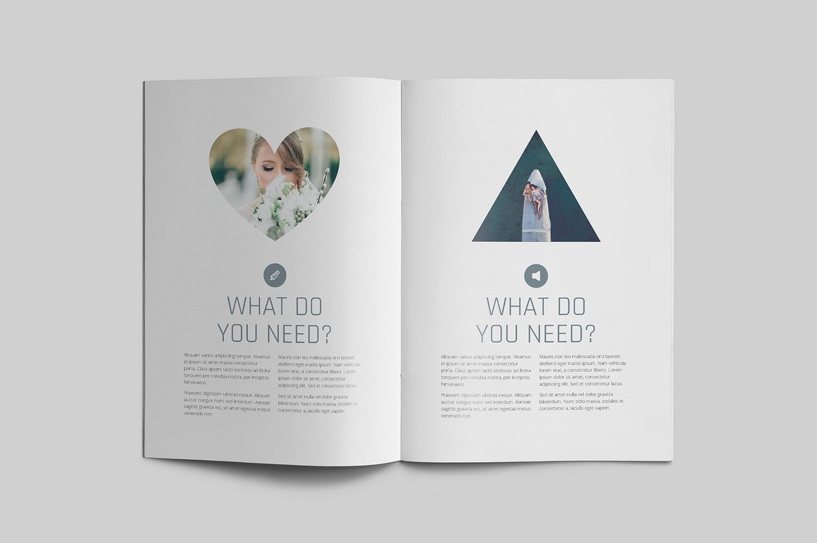 100页漂亮极简的商业化杂志模板下载[indd]插图(50)