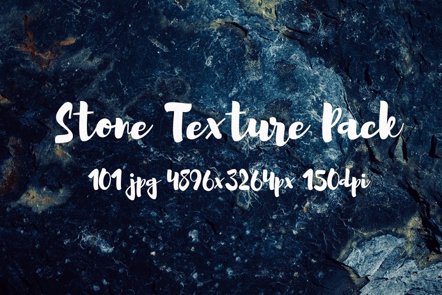 101款高分辨率岩石图案纹理背景 Stone texture photo Pack插图(1)