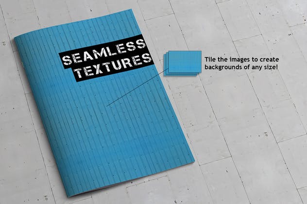 10种高分辨率无缝金属材质纹理 10 Seamless Metal Textures插图(2)