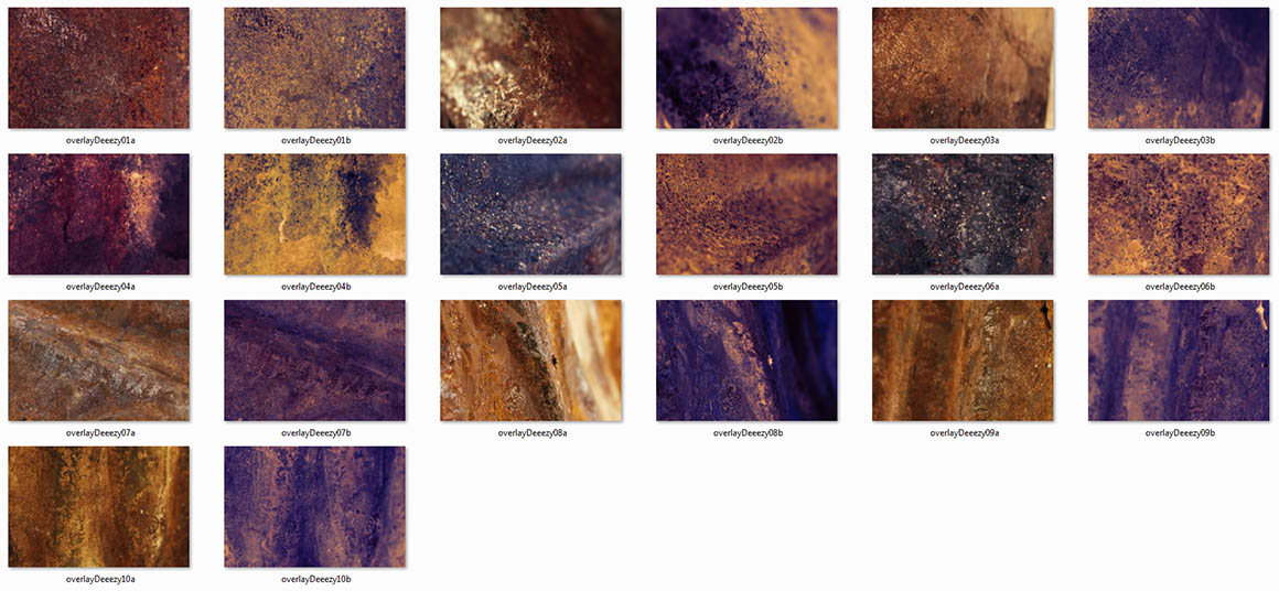 10个超赞铁锈质感的抽象背景 10 Overlay Backgrounds
