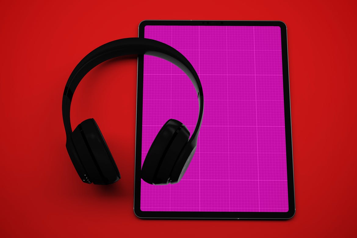 音乐APP界面设计效果图iPad Pro平板电脑样机模板 iPad Pro Music App插图(8)