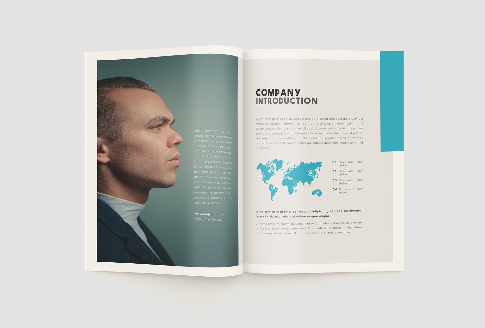 上市公司年度报告设计INDD模板 Annual Report Company插图(2)