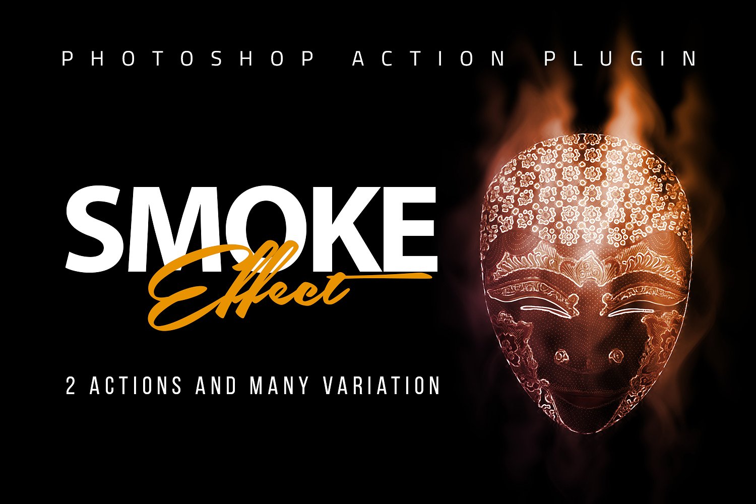 神秘的烟雾效应PS动作下载 Smoke Effect Photoshop Action [atn]插图(1)