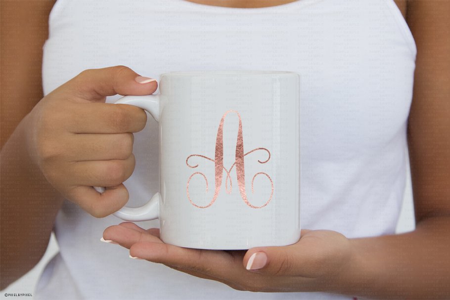极简主义咖啡马克杯样机模板 #1 Coffee Mug Mockup #1插图(2)