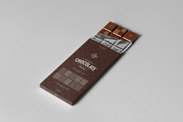 巧克力包装外光样机模板 Chocolate Mock-up插图(2)