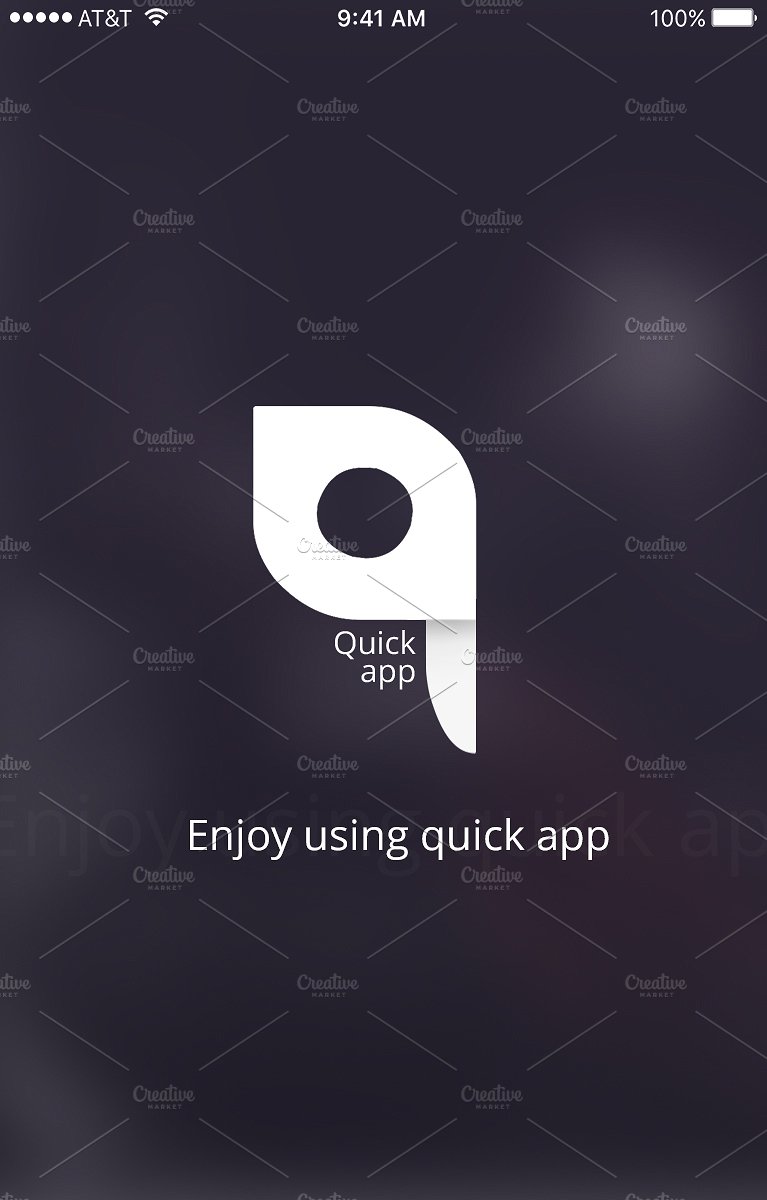 着陆页设计模版 QuickApp – Landing Page PSD Template插图(7)