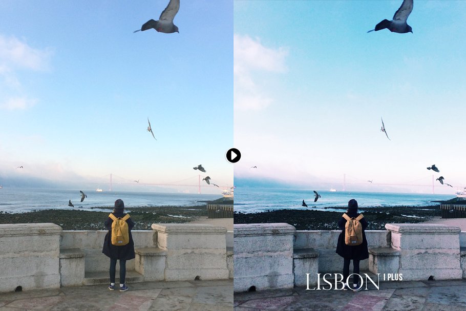 欧洲城市旅行摄影照片艺术处理PS动作 Lisbon City Photoshop Actions插图