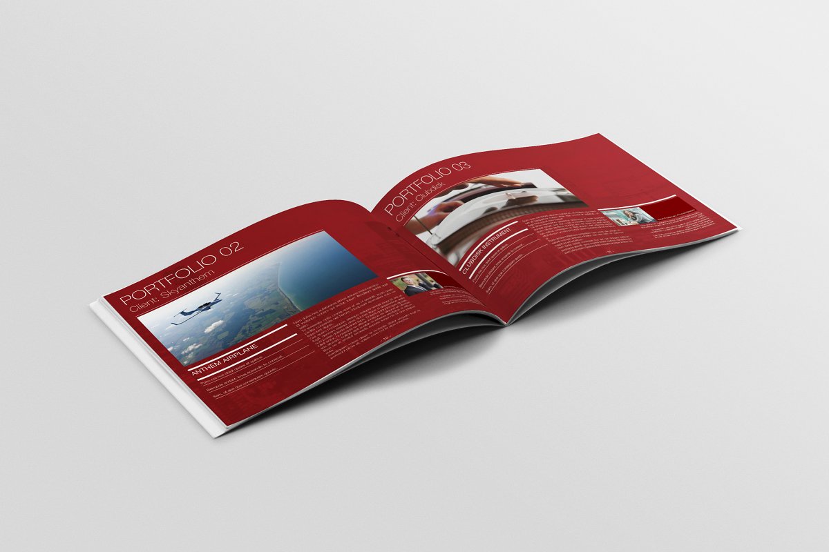 品牌企业宣传册设计模板插图(3)
