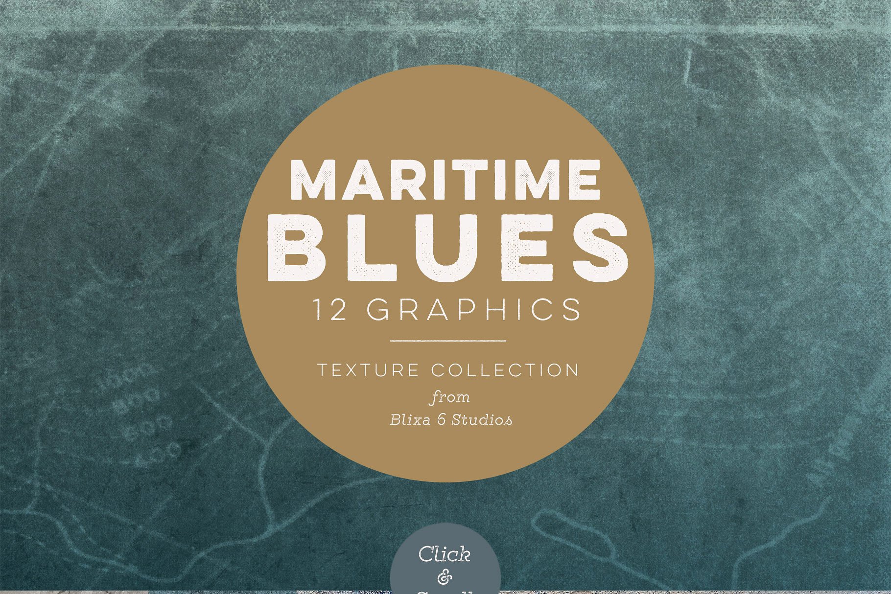 大理石混凝土石材风化纹理 Maritime Blues Texture Collection插图(1)