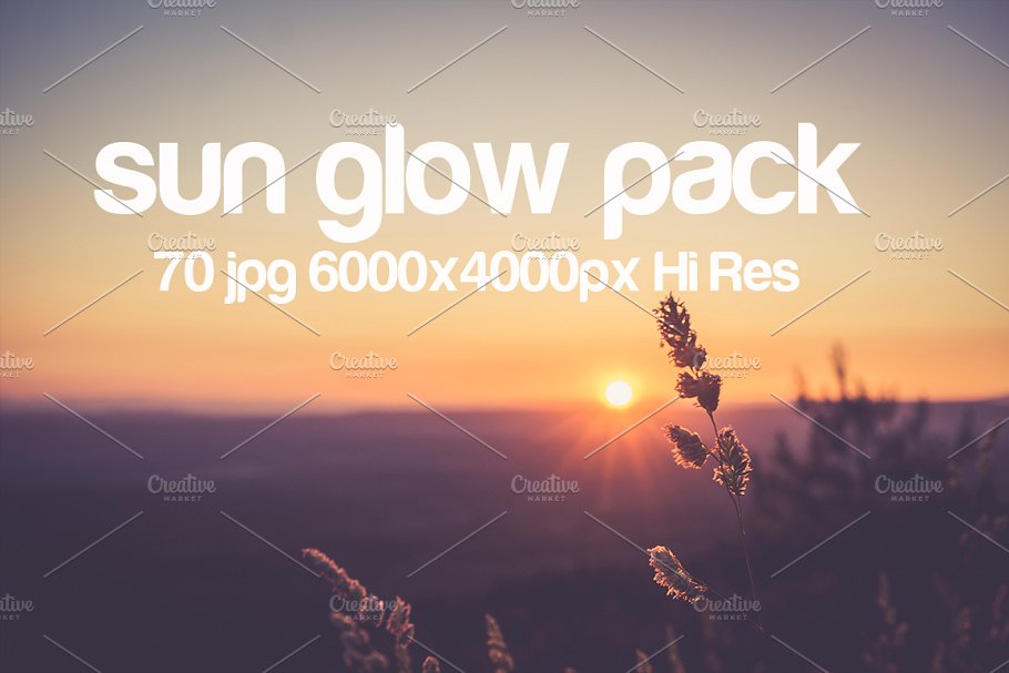 日光美景高清照片素材 sun glow photo pack插图