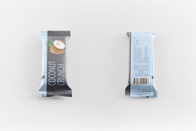 巧克力棒包装样机模板 Chocolate Bar Packaging Mockup插图(11)