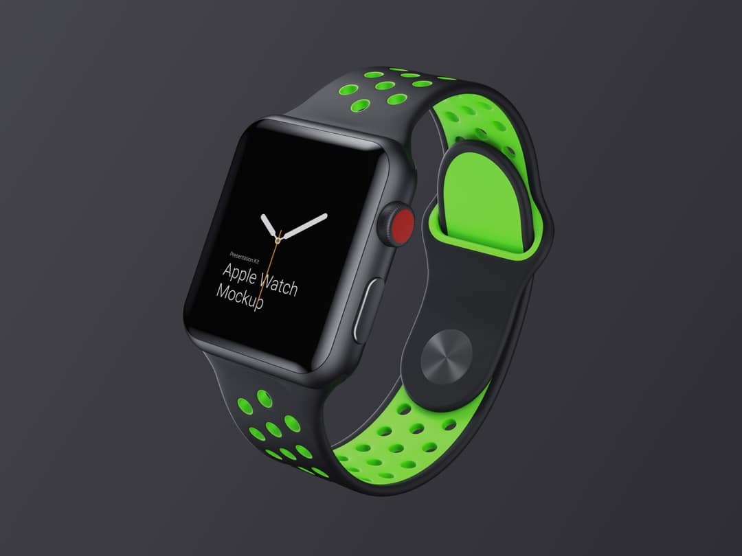 超级主流桌面&移动设备样机系列：Apple Watch 智能手表样机 [兼容PS,Sketch;共2.92GB]插图
