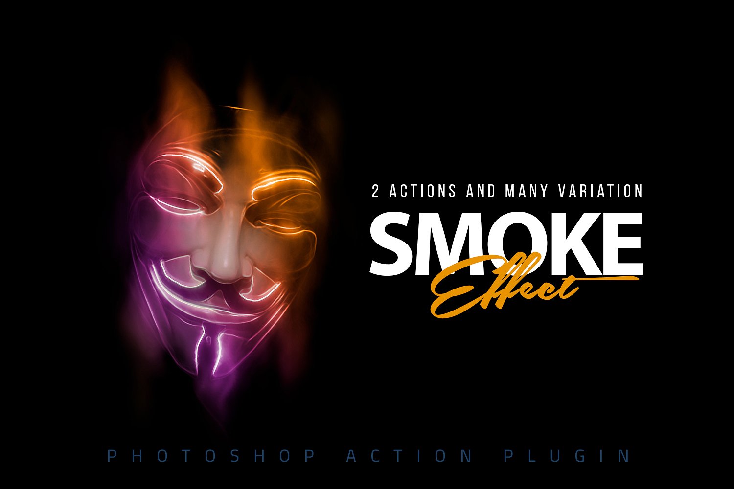 神秘的烟雾效应PS动作下载 Smoke Effect Photoshop Action [atn]插图