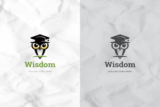 智慧智商开发品牌Logo模板 Wisdom Logo Template插图(2)