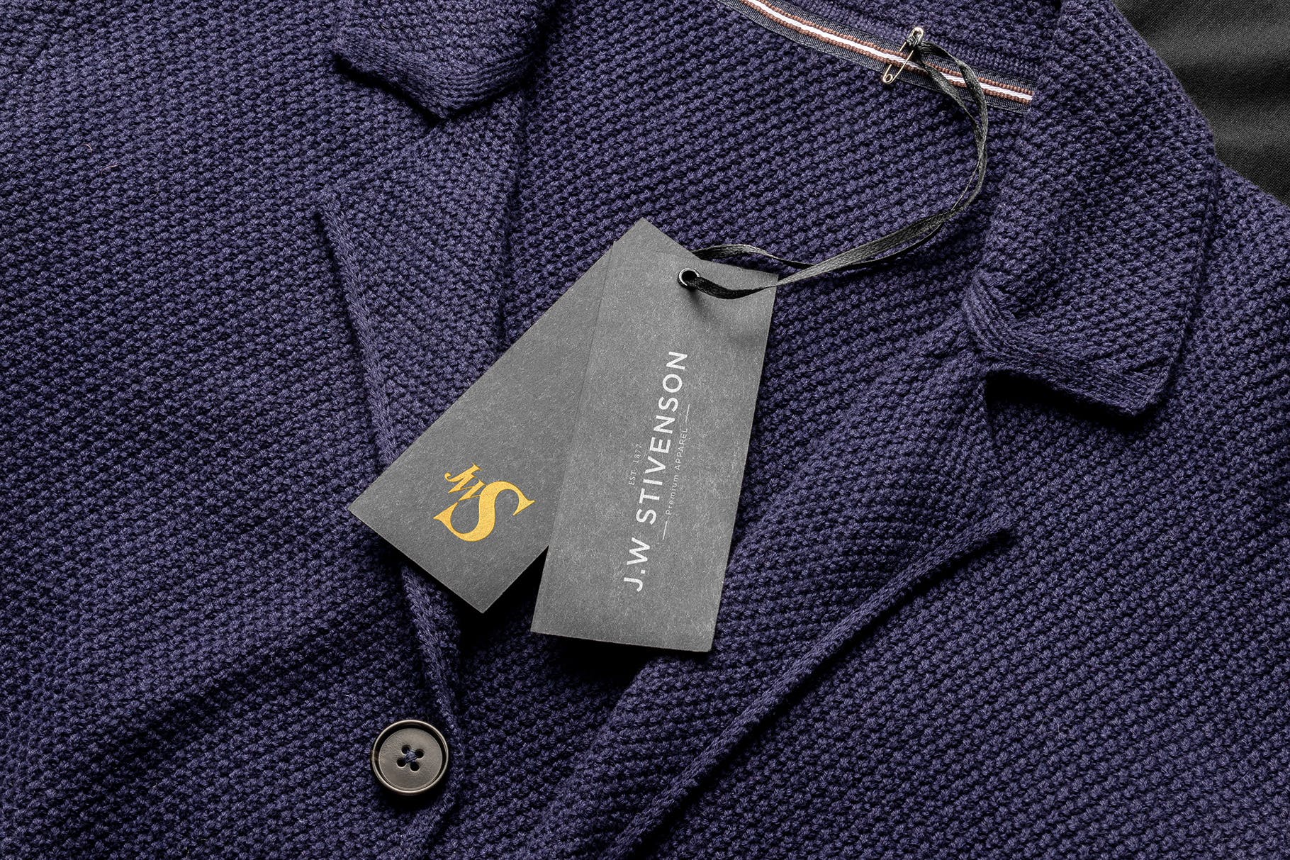 Styline系列服装标签＆吊牌VI设计非凡图库精选模板v1 Styline – Apparel Labels and Tags Mockups vol 1插图(3)