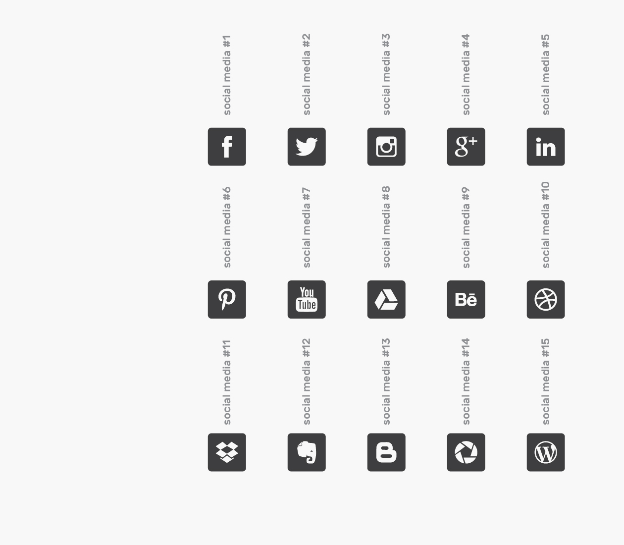 可自定义品牌颜色网页&图形设计彩色矢量非凡图库精选图标 Branded Color Icons插图(12)