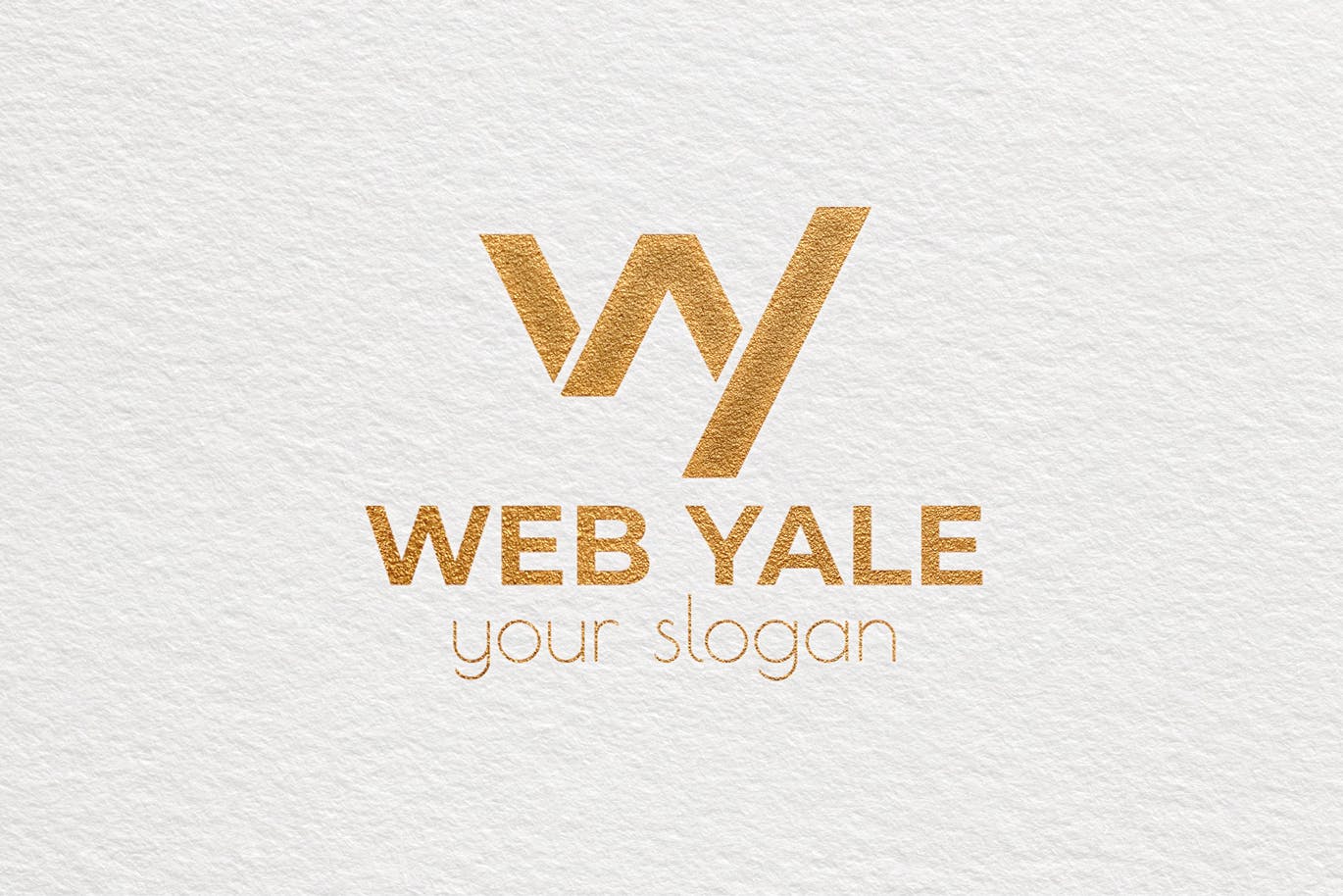 W&Y字母组合几何图形现代Logo设计素材库精选模板 Web Yale Modern Logo Template插图(3)