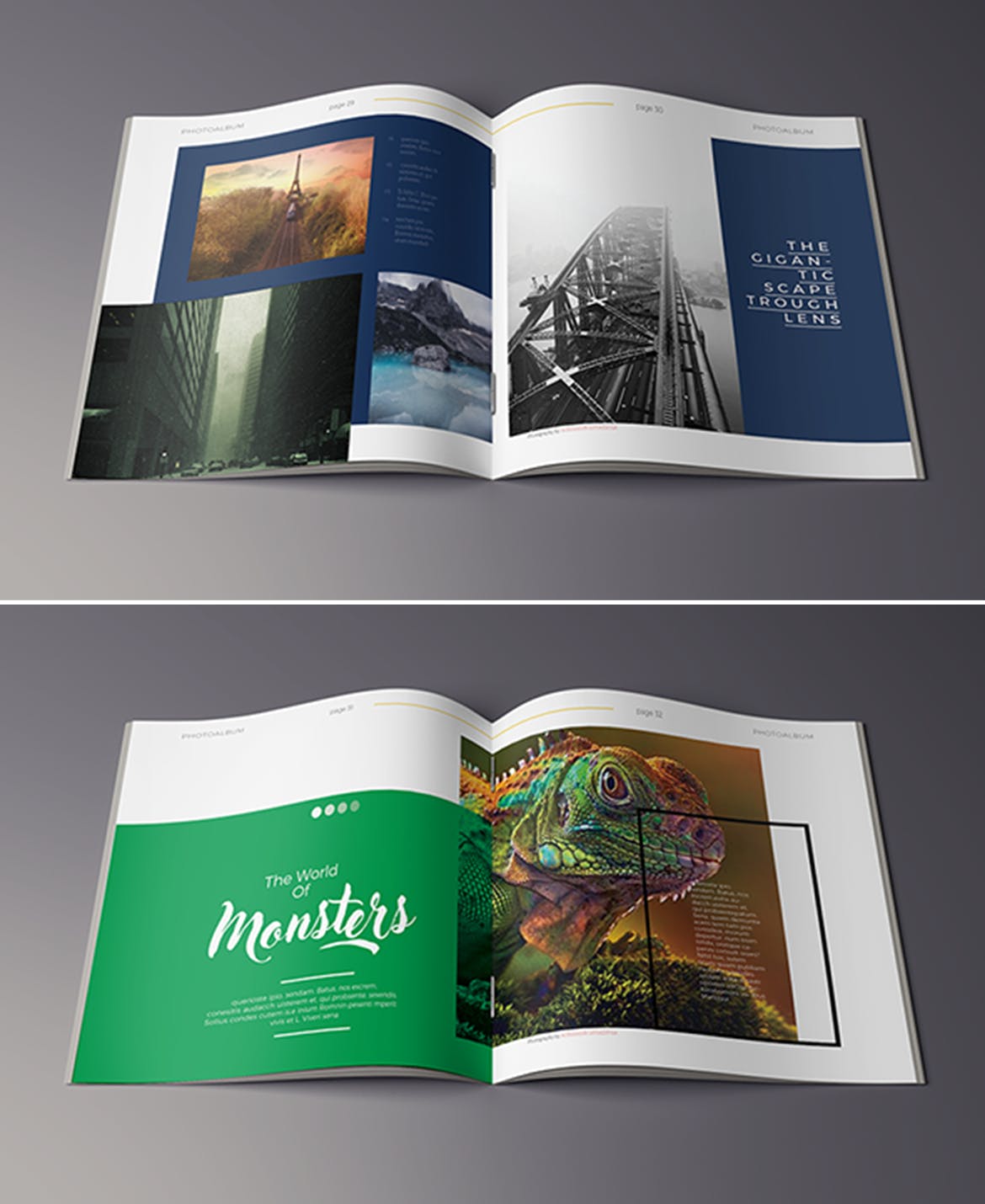 高端摄影作品集画册设计模板 Photography Album插图(9)