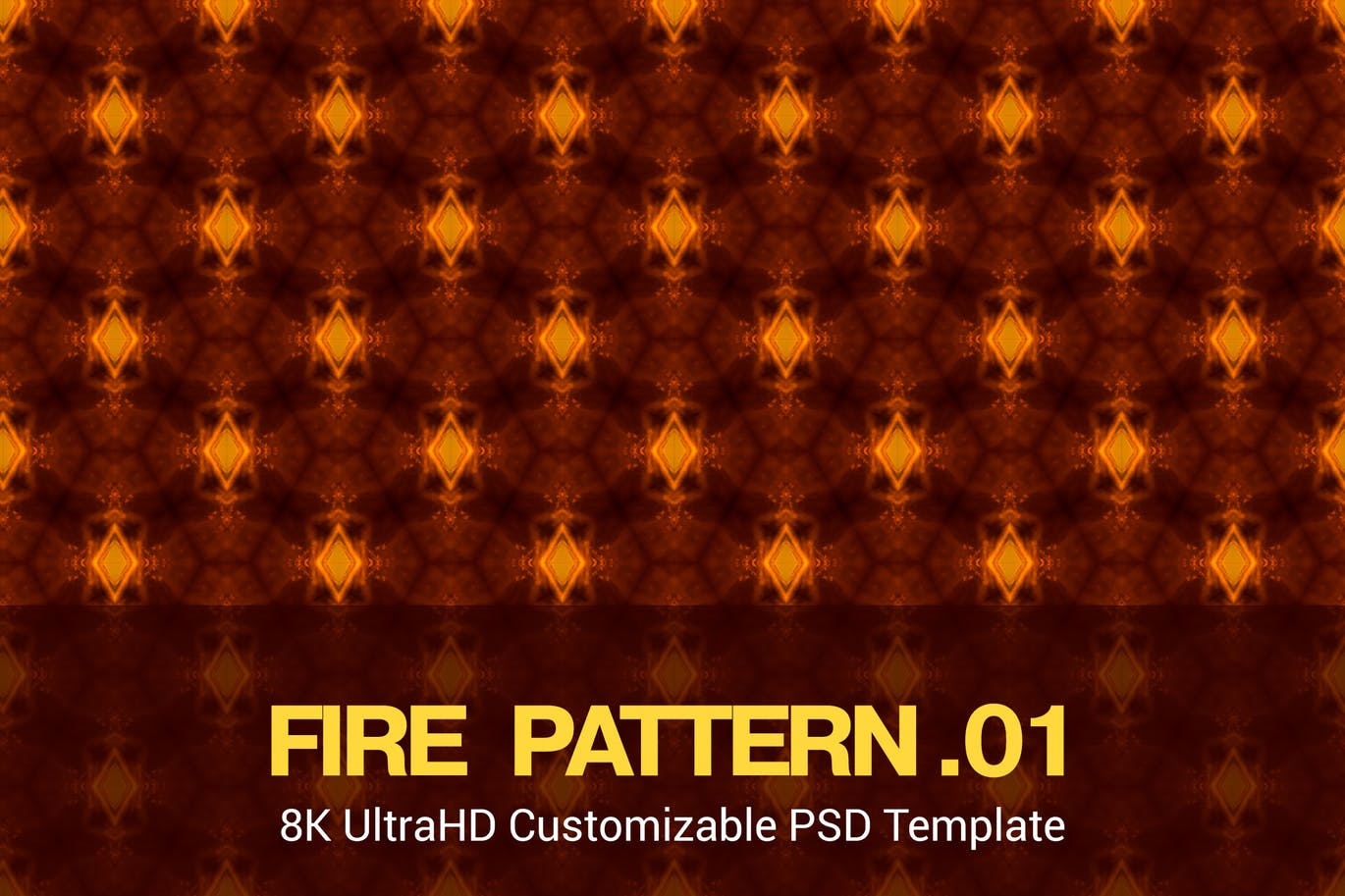 8K超高清无缝焰火/火花图案背景图素材v01 8K UltraHD Seamless Fire Pattern Background插图