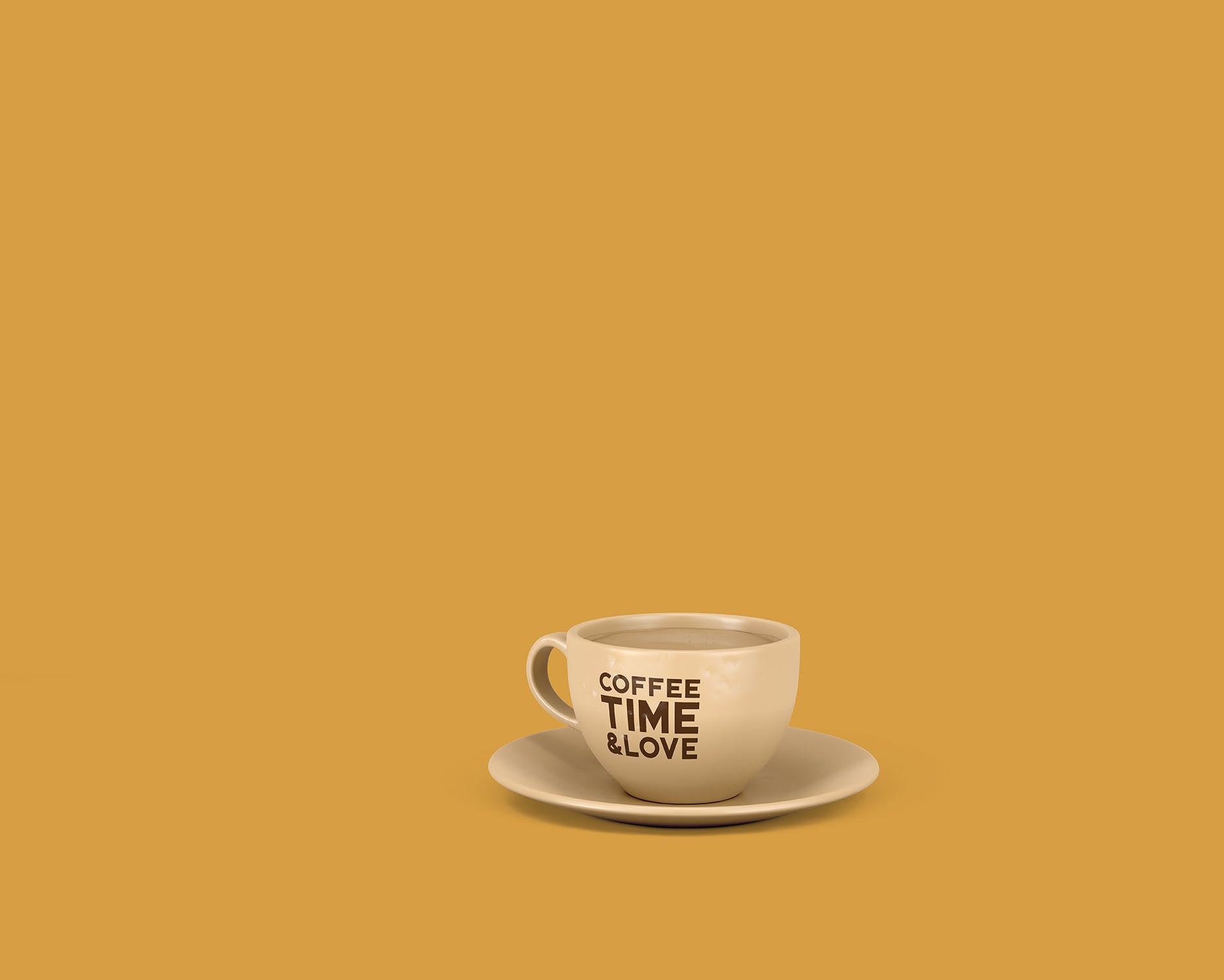 8个咖啡马克杯设计图素材库精选 8 Coffee Cup Mockups插图(7)