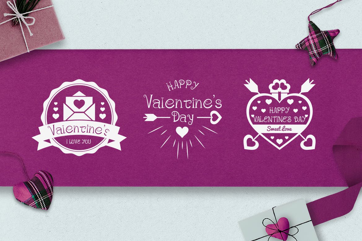 浪漫主义风格英文无衬线装饰字体素材库精选 True Love – Curly Valentine Font插图(3)