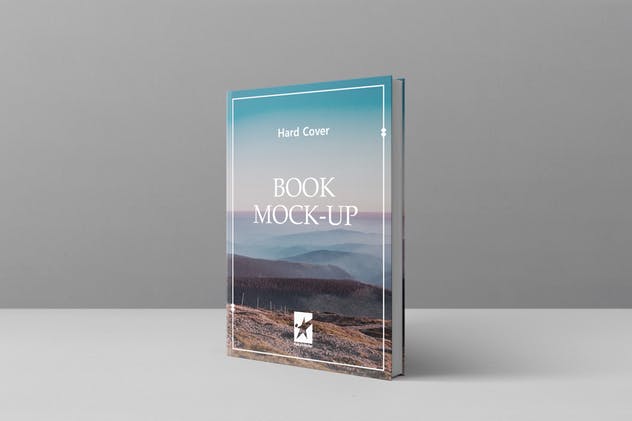 高端精装图书版式设计样机素材库精选模板v1 Hardcover Book Mock-Ups Vol.1插图(13)