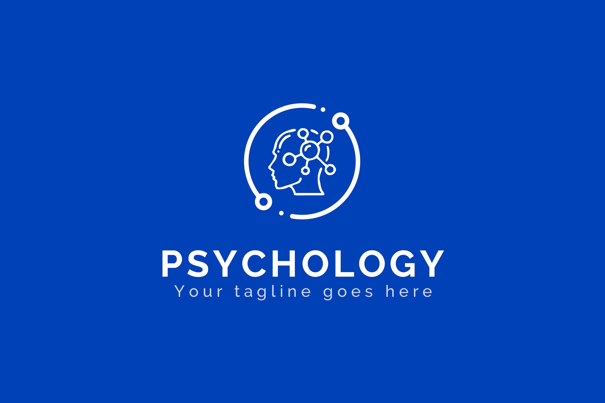 心理学/大脑研究主题高级Logo设计普贤居精选模板 Psychology – Premium Logo Design插图