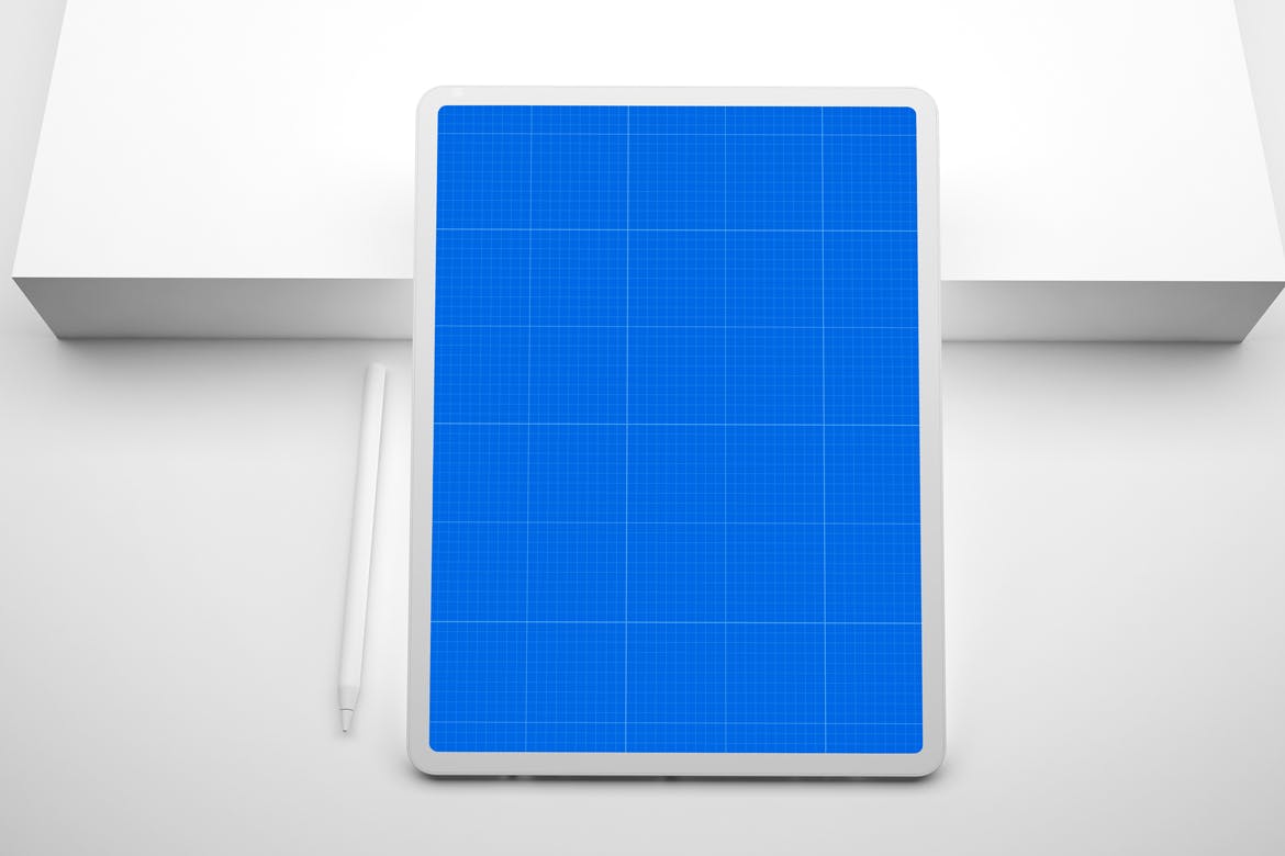 简约风格背景iPad Pro平板电脑16图库精选样机模板v2 Clean iPad Pro V.2 Mockup插图(10)