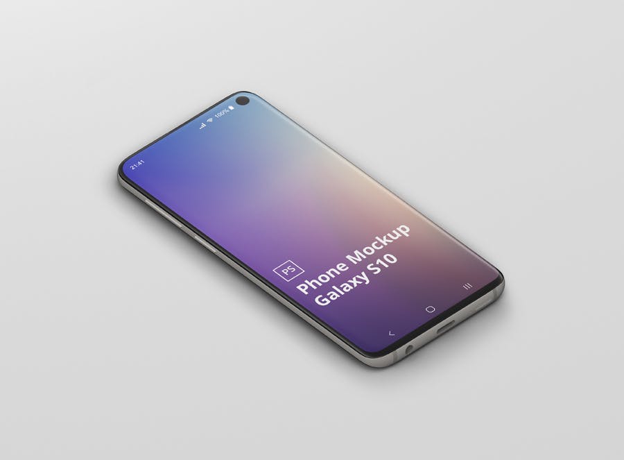 三星Galaxy S10智能手机普贤居精选样机模板 Phone Mockup Galaxy S10插图(10)