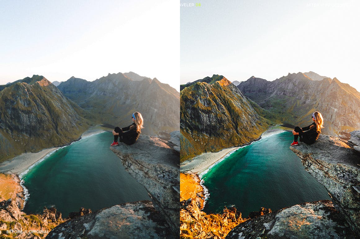 15款Instagram社交旅行照片滤镜风格素材库精选LR预设 15 Instagram Traveler Ligtroom Presets + Mobile插图(8)