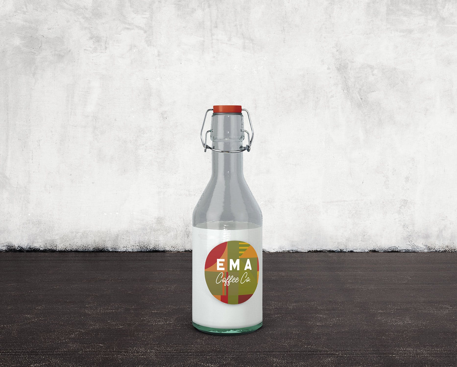 6个啤酒/咖啡/牛奶瓶外观设计素材中国精选v1 6 Beer Coffee Milk Bottles Mockups 1插图(2)