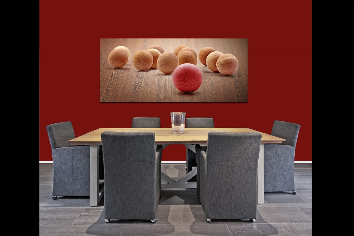 奢华餐桌场景画框样机16设计网精选模板 Dining_Table_Mockup插图(3)