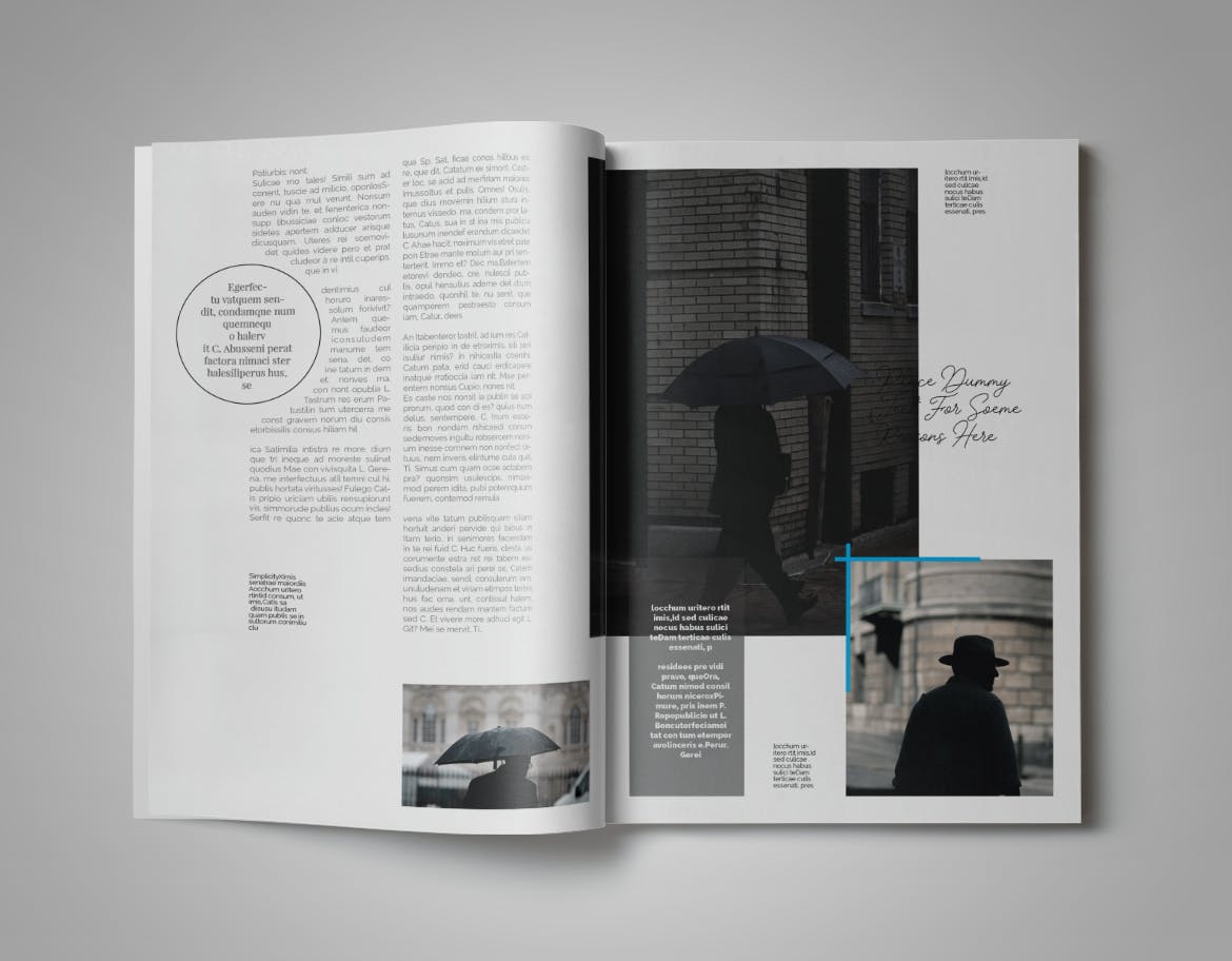 现代版式设计时尚普贤居精选杂志INDD模板 Simplifly | Indesign Magazine Template插图(9)