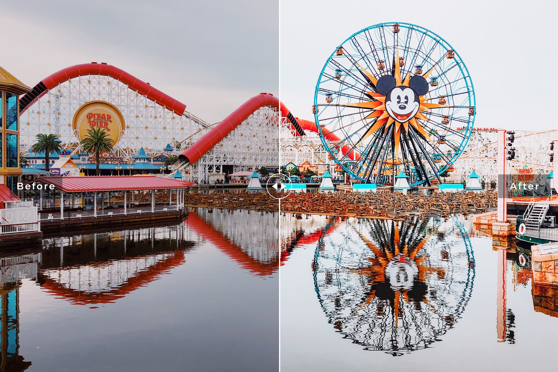 迪士尼乐园游玩摄影必备LR调色滤镜合集 Disneyland Mobile & Desktop Lightroom Presets插图(5)