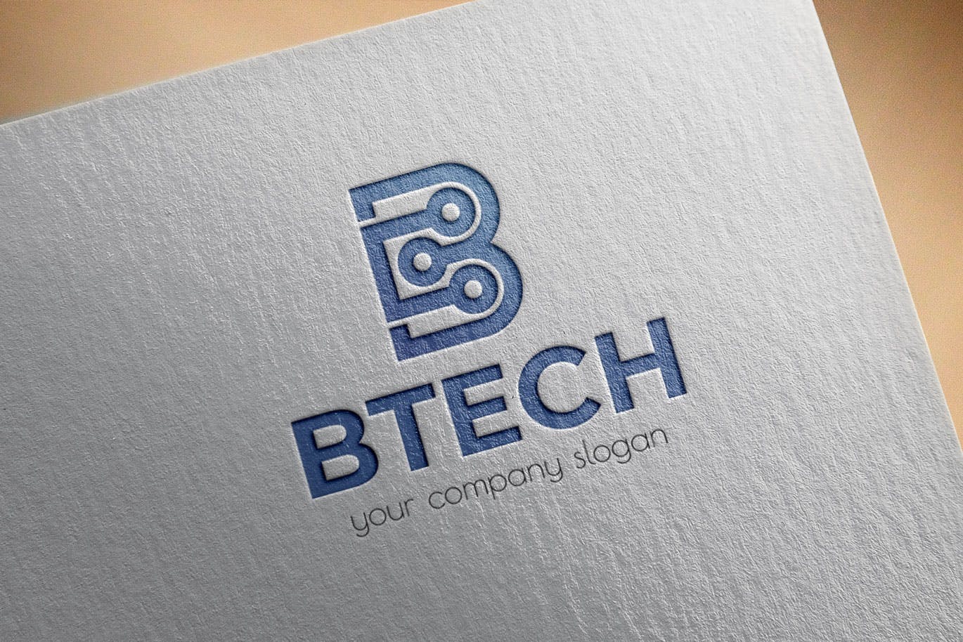 基于B字母图形的企业Logo设计普贤居精选模板 Letter Based Business Logo Template插图(2)