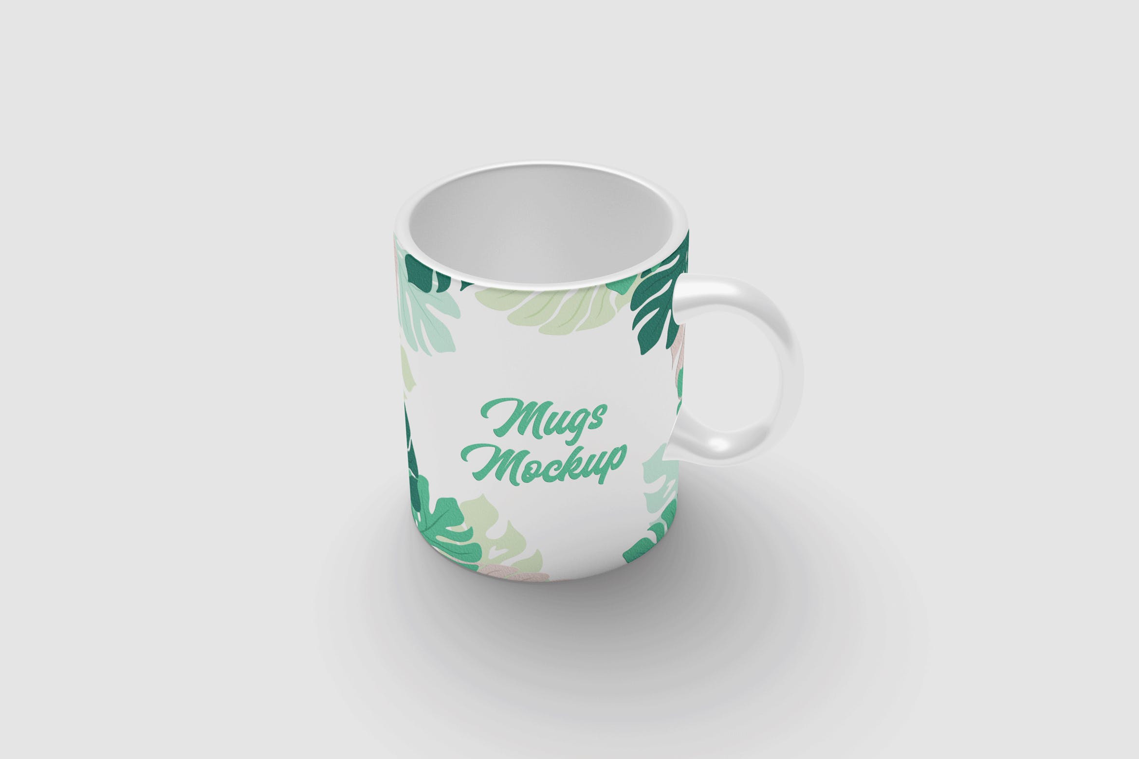 陶瓷马克杯印花图案设计预览素材库精选 Mug Mockups插图