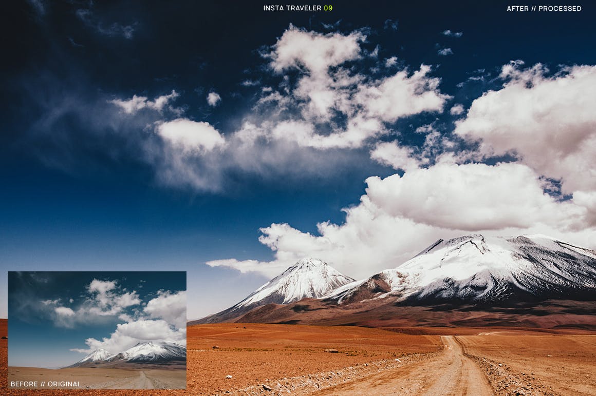 15款Instagram社交旅行照片滤镜风格素材库精选LR预设 15 Instagram Traveler Ligtroom Presets + Mobile插图(9)