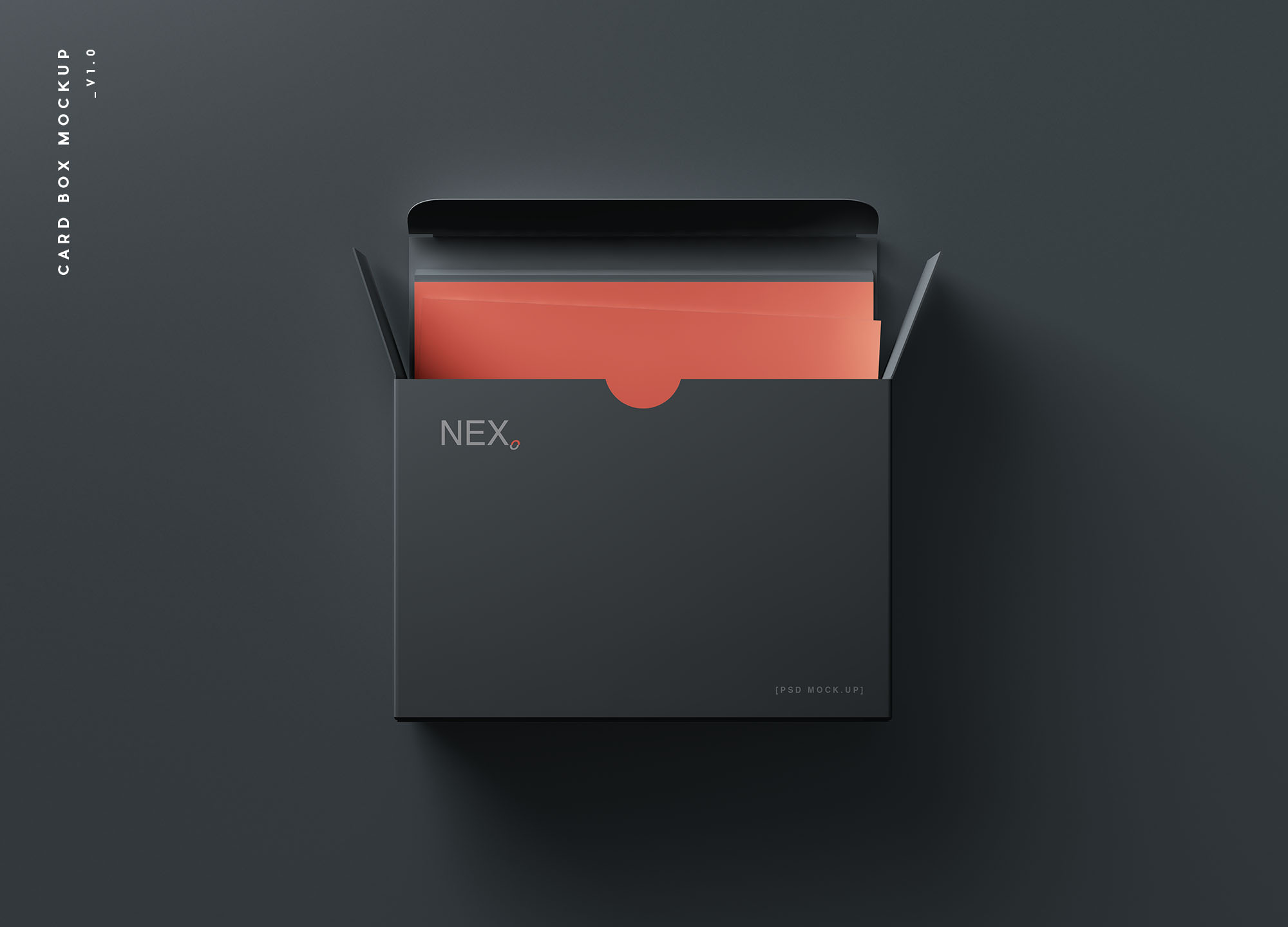 卡片包装盒外观设计效果图素材库精选 Card Box Mockup插图