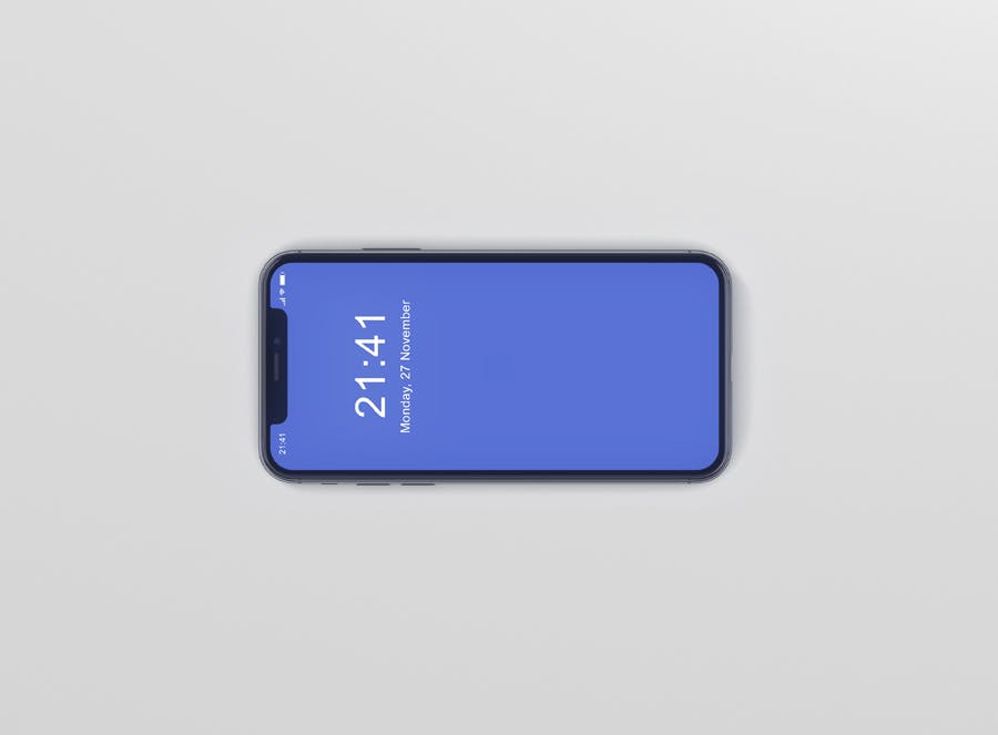 逼真材质iPhone X高端手机屏幕预览16设计网精选样机PSD模板 iPhone X Mockup插图(7)