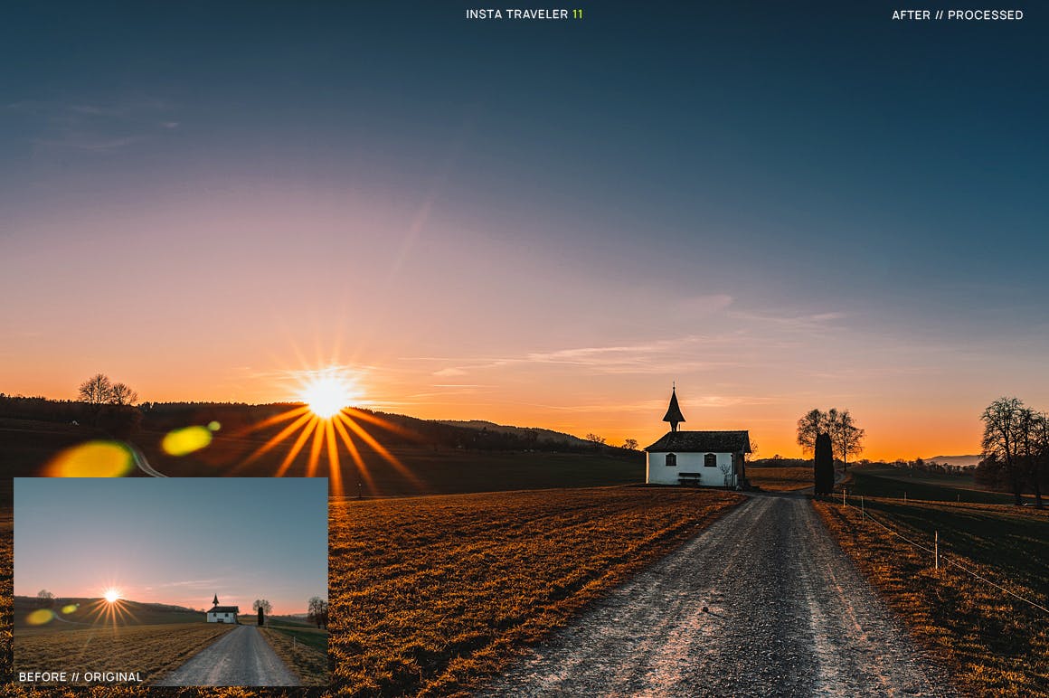 15款Instagram社交旅行照片滤镜风格16设计素材网精选LR预设 15 Instagram Traveler Ligtroom Presets + Mobile插图(11)