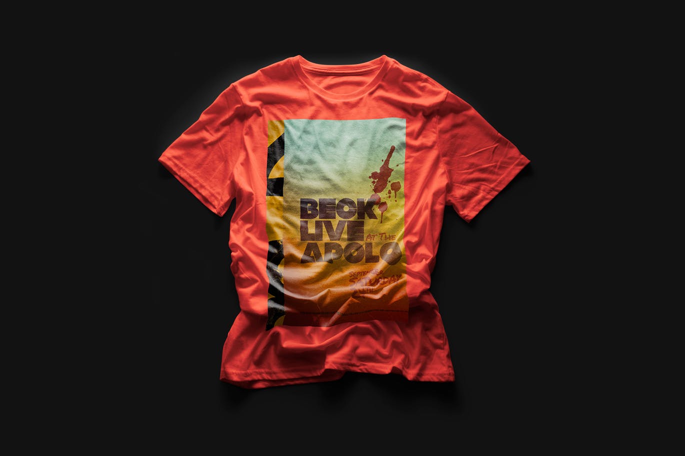 都市风格T恤印花图案设计预览样机16设计网精选 Urban T-Shirt Mock-Up插图(6)