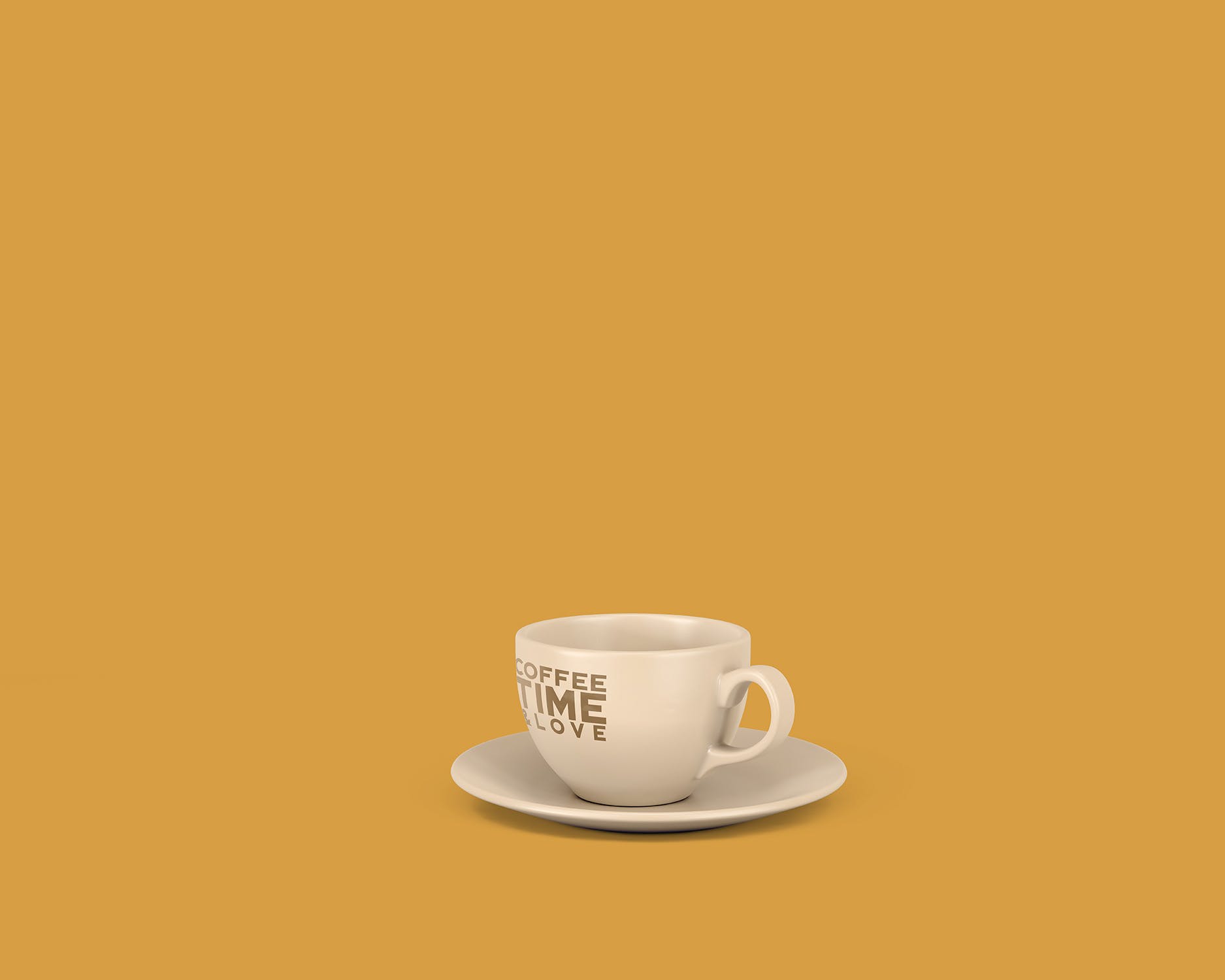 8个咖啡马克杯设计图素材库精选 8 Coffee Cup Mockups插图(9)