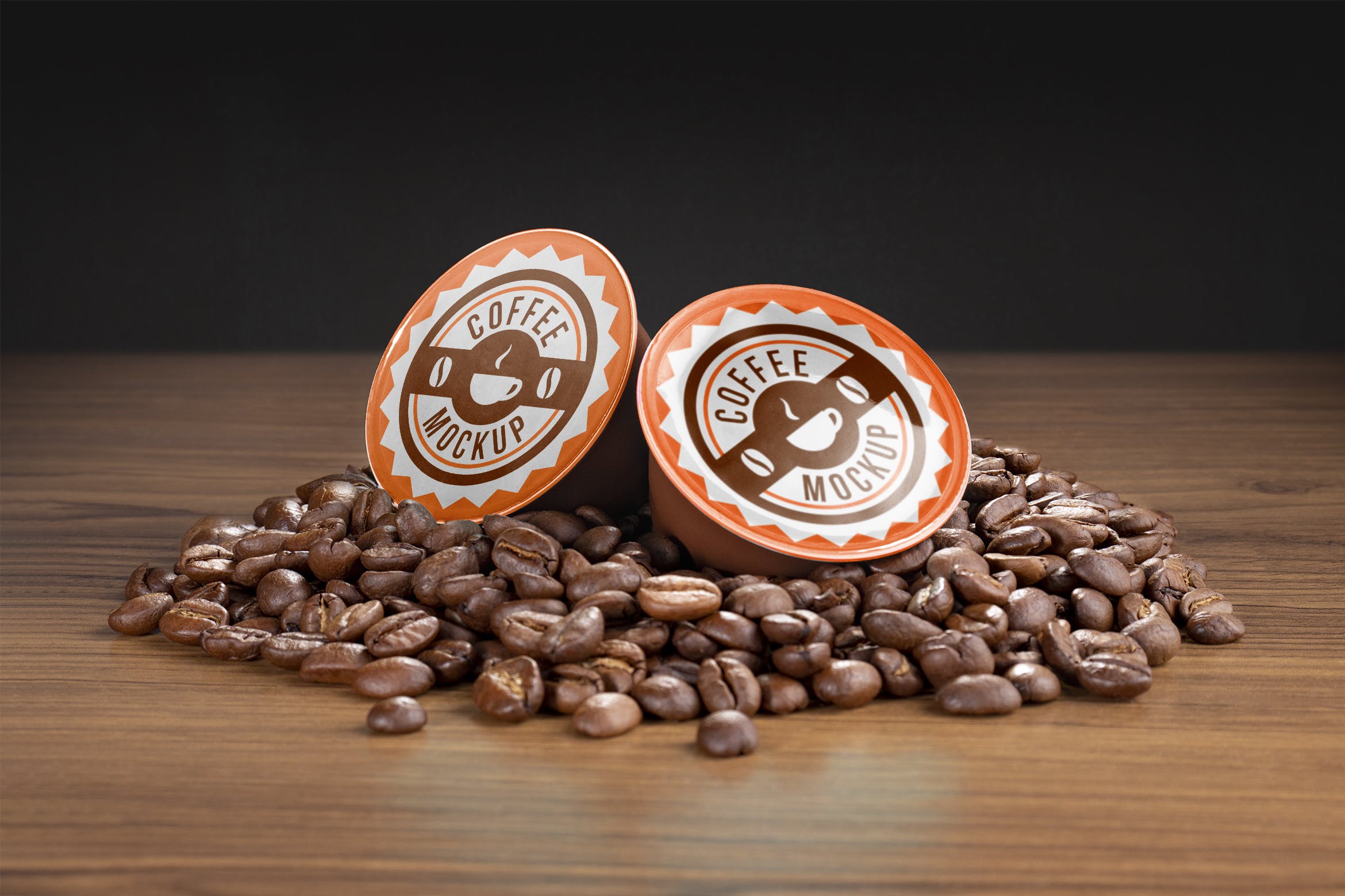 咖啡胶囊外包装设计非凡图库精选模板 Coffee capsule mockup插图